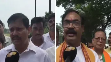 BJP MP and BJD MLA enter into war or words