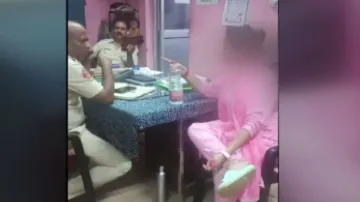 Inebriated woman ‘misbehaves’ with cops at Khandagiri PS, video surfaces 