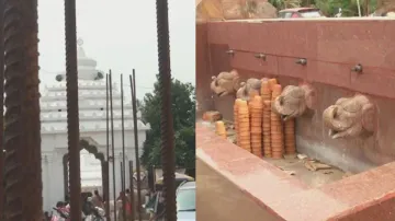 Halt in Alarnath shrine development work irks visitors and servitors 