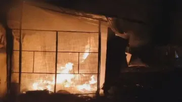 Massive fire breaks out in Aska market, valuables worth lakhs reduced to ashes