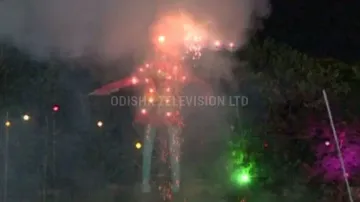 Ravan Podi across Odisha marks end of Durga Puja celebration