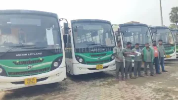 LAccMI bus drivers stage protest in Odisha, commuters suffer