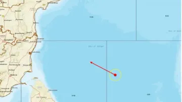 Low Pressure Over Bay of Bengal