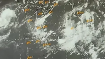 A cyclonic circulation has been formed over Central Andaman Sea