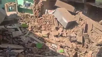 Building collapses after explosion in MP's Morena, many feared trapped 