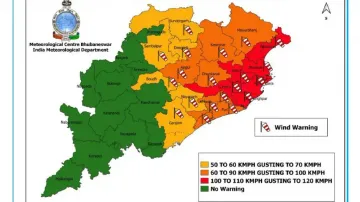 Cyclone Dana and Wind Speed