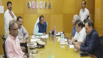 Odisha CM Mohan Majhi reviews situation post-Cyclone Dana