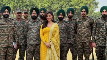 Amid linkup rumours with Abhishek, Nimrat Kaur inaugurates war memorial dedicated to her martyred fa