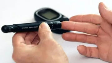 Glucometer diabetes test