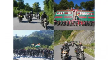 1962 India-China war: Motorcycle expedition in Arunachal to commemorate ‘Battle of Walong’ ends
