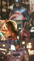 Captain America, Superman, Wonder Woman Dazzle Eyes In Jaw-Dropping Glittering Fashions