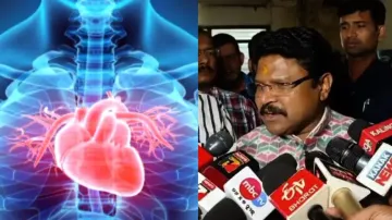 Odisha Health Minister, Dr. Mahaling visiting patients for first heart transplant