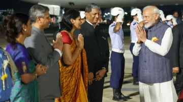 PM Modi arrives in Brazil to attend G20 Summit