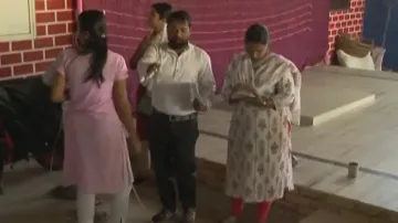 Assessment measuring the total area occupied by Baikuntha Dham Ashram in Bhubaneswar 