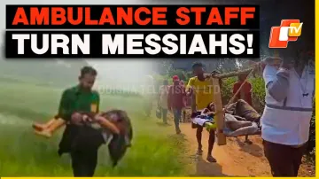 Ambulance Staff In Odisha Win Hearts With Heroic Efforts