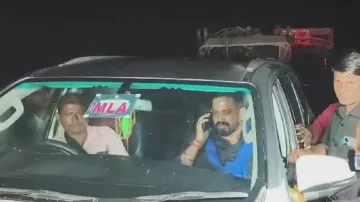 Dharmasala MLA Himanshu Sahoo attacked in Jajpur 