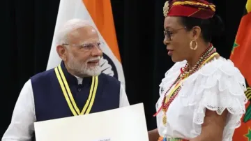 Dominica confers PM Modi with top award