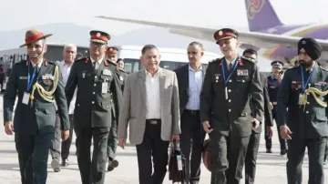 President Paudel confers Honorary General of Nepal Army to Indian Army chief