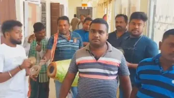 Odisha villagers blow conch, perform ‘sankirtan’ in protest over delayed temple bills