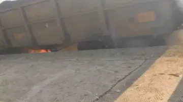Several wagons of goods train catch fire in Odisha, no casualties reported