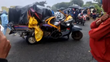 ‘Killer’ truck rams into auto-rickshaw and hits pedestrians in Odisha killing 4 people