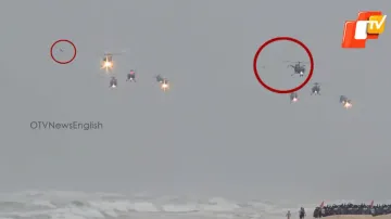 Vigilant pilot averts possible bird hit during preparations for Navy Day celebrations