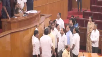BJD creates ruckus in Odisha Assembly over CM Majhi’s remark