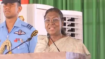 President Droupadi Murmu lays foundation stone for three new railway lines in Odisha