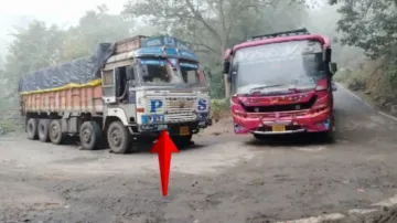 Truck driver follows Google Maps to go to Raipur, ends up stranded in treacherous terrain in Odisha