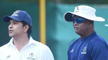 Sachin Tendulkar and Vinod Kambli