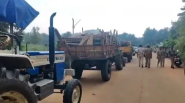 Forest dept raids illegal saw mills in Ganjam