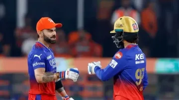 Virat Kohli and Rajat Patidar 