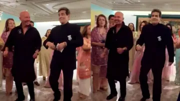 'Naino Mein Sapna...' Jeetendra recreates iconic steps with Rakesh Roshan on 50th wedding anniversar