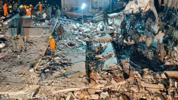 20-year-old woman dies after four-storey building collapses in Punjab's Mohali