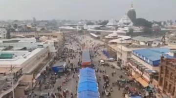 Puri Srimandir sees massive rush of devotees ahead of New Year 2025