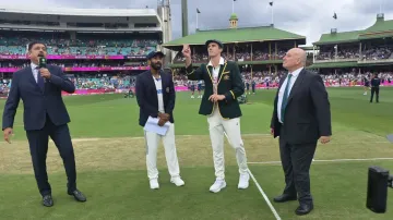 India opts to bat after winning toss