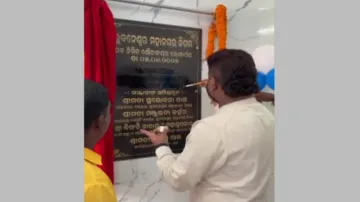 Bhubaneswar MP’s missing name from inaugural plaque triggers tension