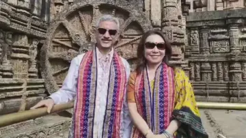 External Affairs Minister S Jaishankar visits Konark Sun Temple