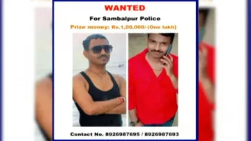 Sambalpur police releases picture of accused in crime, to reward 1 lakh for information