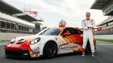 Tamil superstar Ajith Kumar’s car crashes during race in Dubai, actor safe