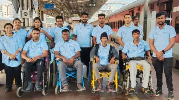 Odisha para boccia team