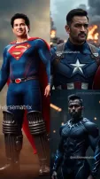 Meet Superman Sachin, Captain America Dhoni, Spiderman Raina, Wolverine Virat Kohli & More!