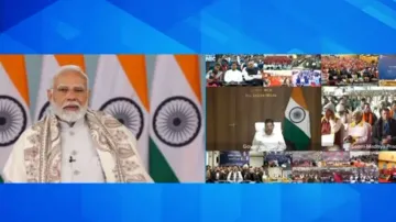 PM Modi distributes 65 lakh Svamitva property cards