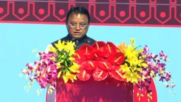 Odisha CM Mohan Majhi at Utkarsh Odisha Conclave