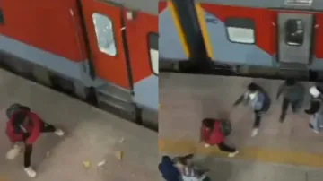 Maha Kumbh-bound special train vandalised in Madhya Pradesh by mob, watch