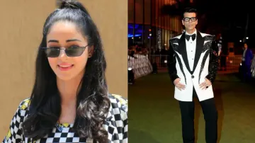 Ananya Panday, Karan Johar