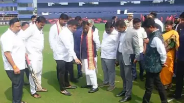 India vs England: CM Mohan Majhi visits Barabati Stadium, reviews preparedness ahead of ODI Showdown
