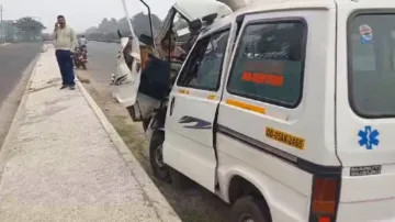 Tragedy strikes twice! 3 family members killed as ambulance carrying dead body rams into stationary 