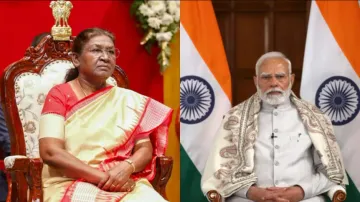 President Droupadi Murmu and PM Modi