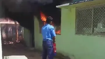 Fire At Umerkote CHC